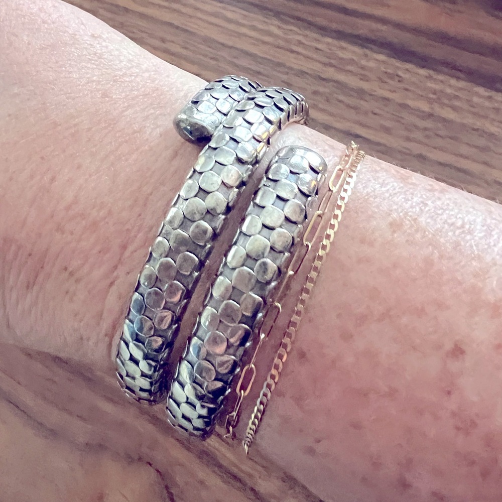 John Hardy dot flex coil wrap bracelet